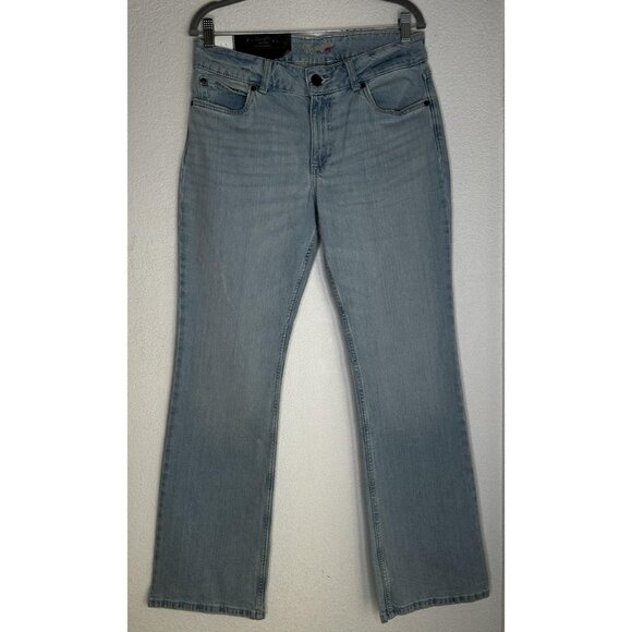 Wrangler Jeans Womens 11x31 Light Wash Retro Mae Mid-Rise Bootcut Stretch Denim - Picture 2 of 15